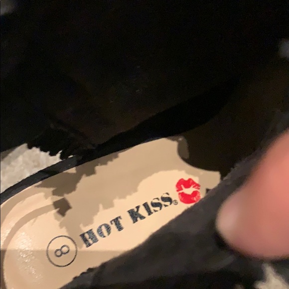 Black Open Toe 3” Heel Sandals - Picture 5 of 16